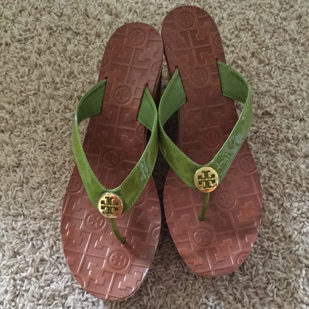 Tory Burch Thora Wedge Sandals New